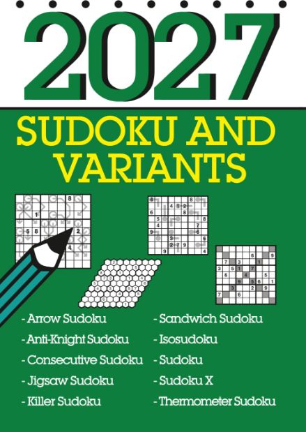 Sudoku Variants Puzzle a Day 2027